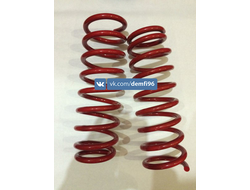 задние пружины технорессор Mitsubishi Lancer 10 занижение -30мм (2шт)