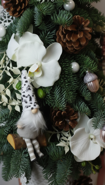 Новогодняя ёлка декор № 1149