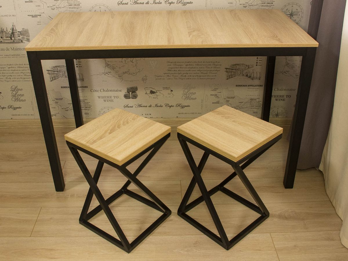 Стол кухонный лофт