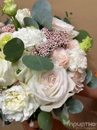 Букет невесты & Бутоньерка 1303
