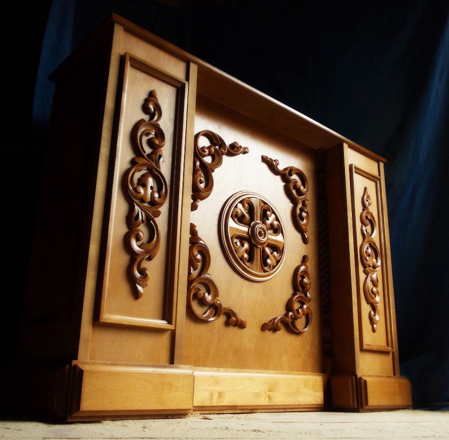 Мебельный декор, резьба по дереву для мебели