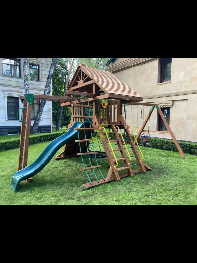 Детская площадка IgraGrad Крепость Фани с рукоходом (Домик)