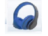 Наушники накладные Bluetooth KT-49 синий