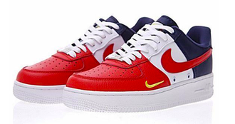 Nike Air Force 1 Obsidian/White-University Red