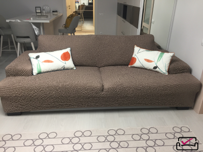 Чехол на 3хм диван Микрофибра Премиум Марсала. ЗАЩИТА ДЛЯ МЯГКОЙ МЕБЕЛИ ОТ ЖИВОТНЫХ. ИТАЛИЯ