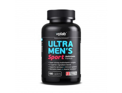 (VPLab) Ultra Men's Sport Multivitamin Formula - (180 капс)