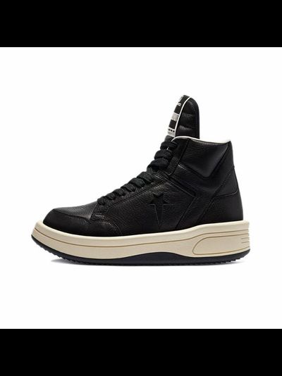 Converse x Rick Owens DRKSHDW DRKSTAR Turbodrk Weapon черные высокие