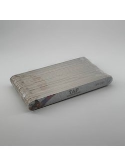 Пилки TAF 180/240 на деревянной основе с дизайном (50 штук)