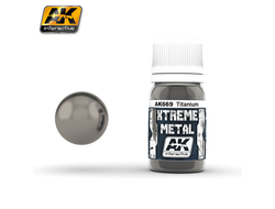 AK Interactive: металлик Xtreme Metal Titanium
