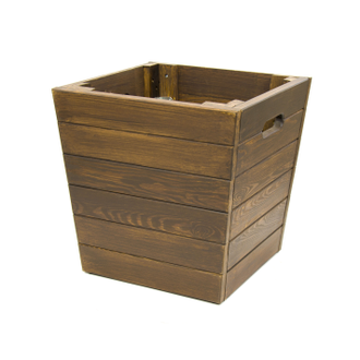 Кашпо квадратное (конус) 500х500х500 (сосна)