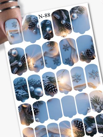 Пленка для маникюра Осень/Зима N-088