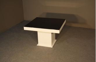 Стол-трансформер Optimata 302 BL SJ (с черным стеклом)