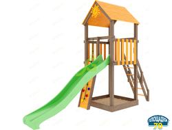 Детская площадка IgraGrad Панда Фани Tower скалодром