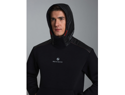 Теплый спортивный костюм мужской  12SKM-1601 (черный)