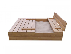 Песочница с крышкой-лавочкой Эко-Лайт фото