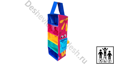 Детская этажерка красный