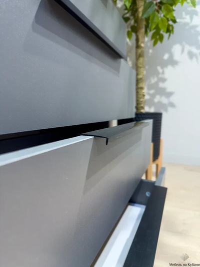 КМ 23 Комод Графит серый