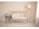 Кровать Incanto Golden Baby, колесо, натуральный