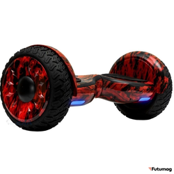 Гироскутер Smart Balance Cross-Country 12 дюймов Красный огонь (Самобаланс + Приложение)