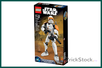 Lego commander hotsell cody buildable figure