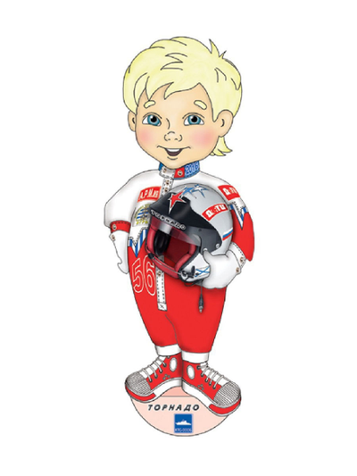 Резиномоторная модель аэроскутера Торнадо 2.0 пилот