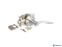 Ручка-защёлка дверная 8023-03-crm хром матовый купить в Челябинске | КВИРТЕК