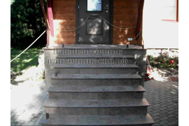 Облицовка ступеней с оцентрованием