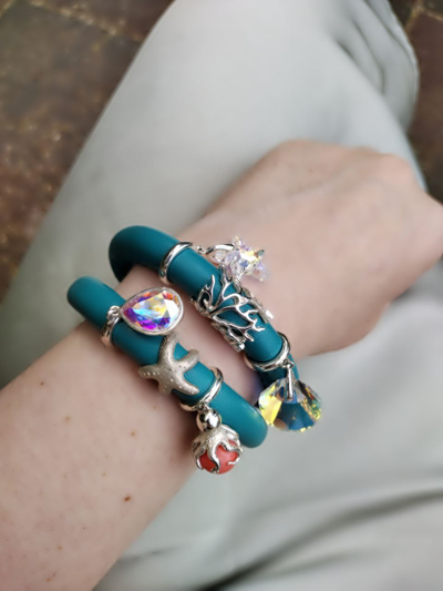 Браслет кожаный AQUA Collection