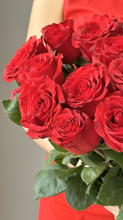 Букет 60 на день влюбленных