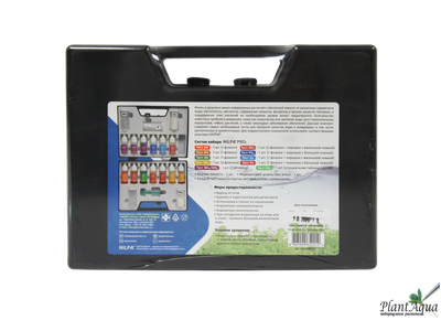 НАБОР ИЗ 10 ТЕСТОВ НИЛПА ДЛЯ ИЗМЕРЕНИЯ ПОКАЗАТЕЛЕЙ ВОДЫ В АКВАРИУМЕ