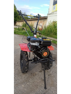 Мотоблок бензиновый Рысь МБР 8 ПРО Колеса 4*10