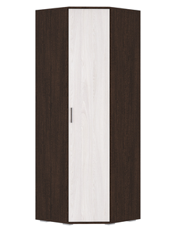 Шкаф угловой Белла венге/ясень белый  (БТС) 750*750 мм