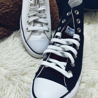 Кеды Converse All Star white высокие