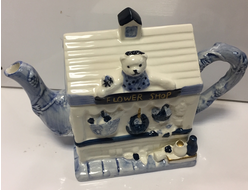 156-7/ Чайный сет: чайный домик, чайная пара, кружка