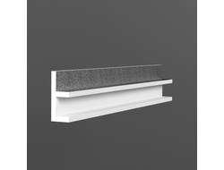Плинтус потолочный под подсветку DECOMASTER D508 ДМ(20*50*2000 мм)