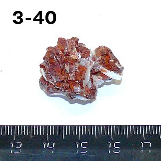 Ванадинит натуральный (щетка) №3-40: 27*22*15мм
