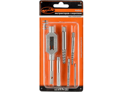 Набор экстракторов М3-М14 ( 4 пр. + вороток) ,А40605