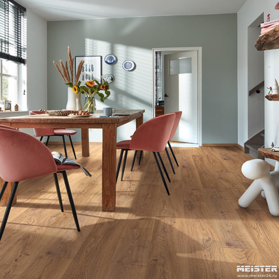 Ламинат Meister LD150 Дуб Хазельбрук 7013 32 класс толщина 8 мм с фаской 2.550 м2