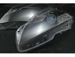 Стекло для фары Mercedes-Benz S-Class W221 (2009-2013) рестайлинг, правое (R), 1шт