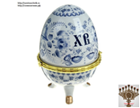 Яйцо-шкатулка &quot;Гжель&quot; (Egg-casket &quot;Gzhel&quot;)