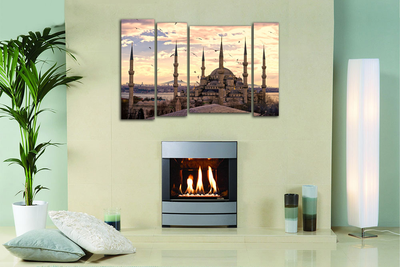 Модульная картина "Голубая мечеть"