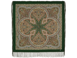 Павловопосадский платок Узор дождя 1695-10