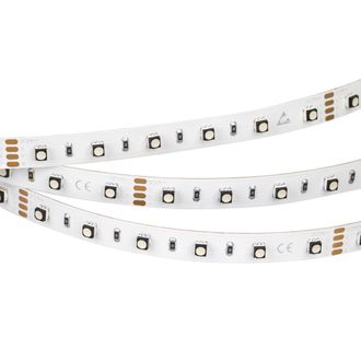 Лента Arlight MINI-F60-10mm 24V RGB (14.4 W/m, IP20, 3535, 5m)