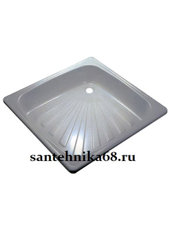Стальной душевой поддон квадрат 15мм