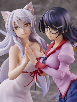 Фигурки Цубаса Ханэкава и  Чёрная Ханэкава (Hanekawa Tsubasa, Black Hanekawa)