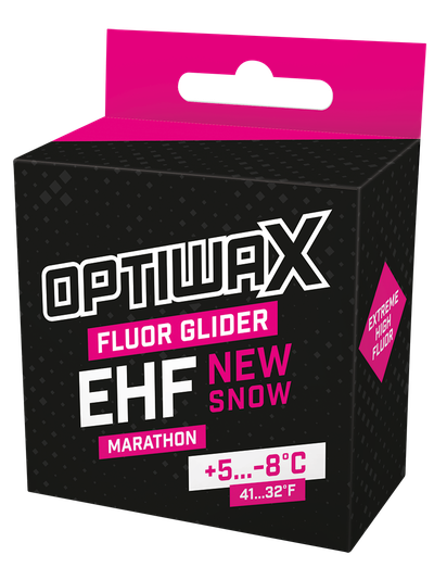 Ультравысокофторовый парафин Optiwax EHF New Snow +5...-8°C, 60г