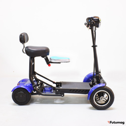 Трицикл GreenCamel Кольт 515 (36V 15,6Ah 2x250W) задние мотор-колеса Синий