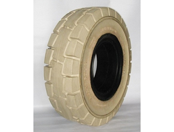 27x10-12 Starco Tusker Шина цельнолитая Белая