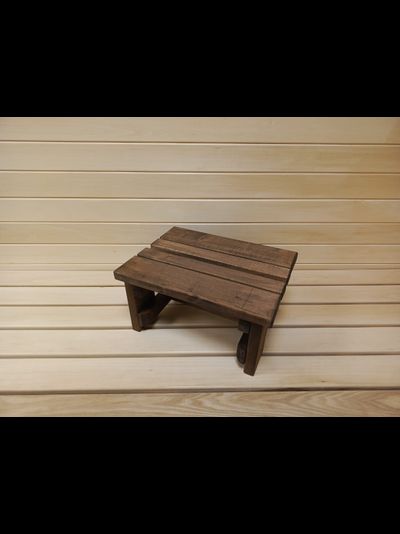 Табурет "НАДЕЖНЫЙ" тонированный (ВЕНГЕ), с покрытием