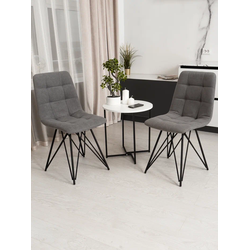 Стул Прайд 1 ткань велюр Velluto 12, каркас черный